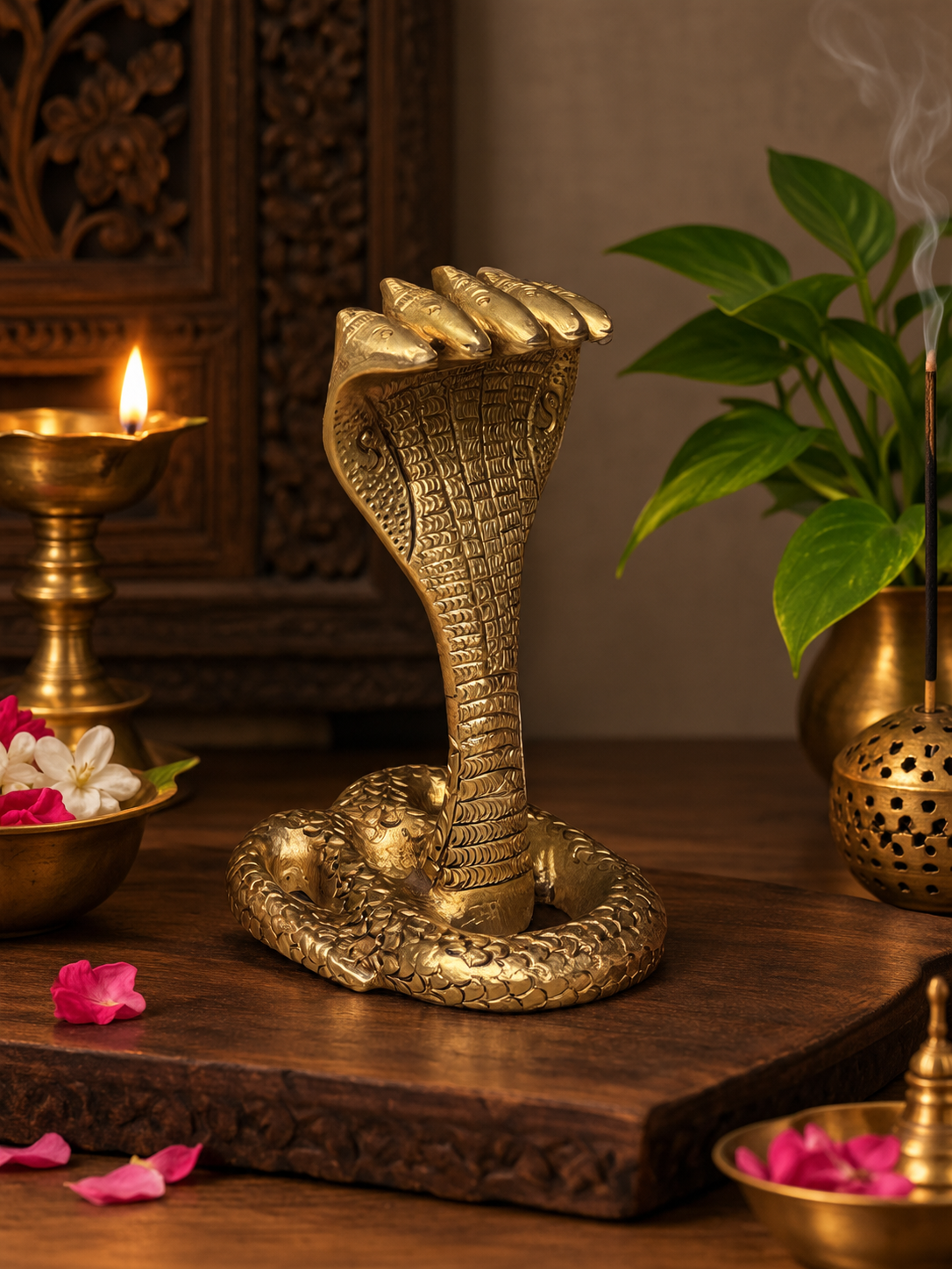 Brass Sheshnag Nagdevta