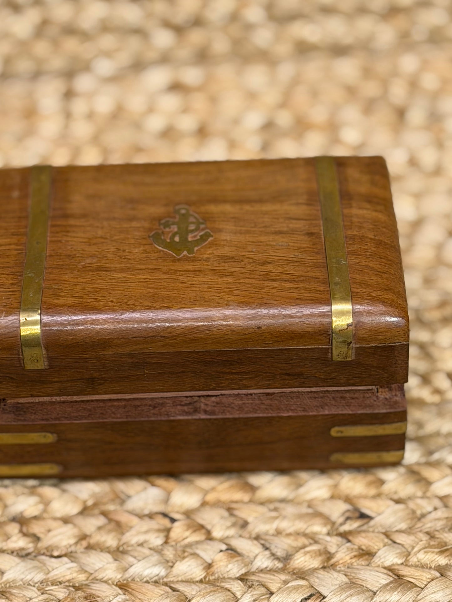 Wood Carved Box