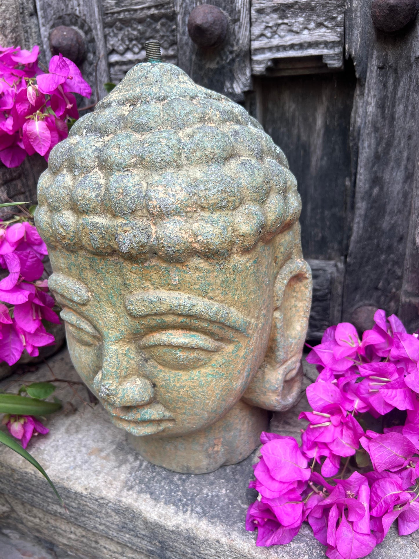 Stone Budha Head