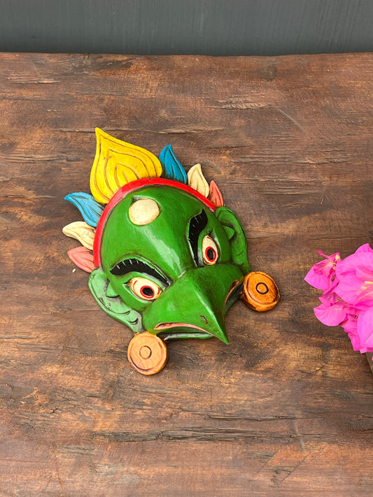 Wood Garuda Mask