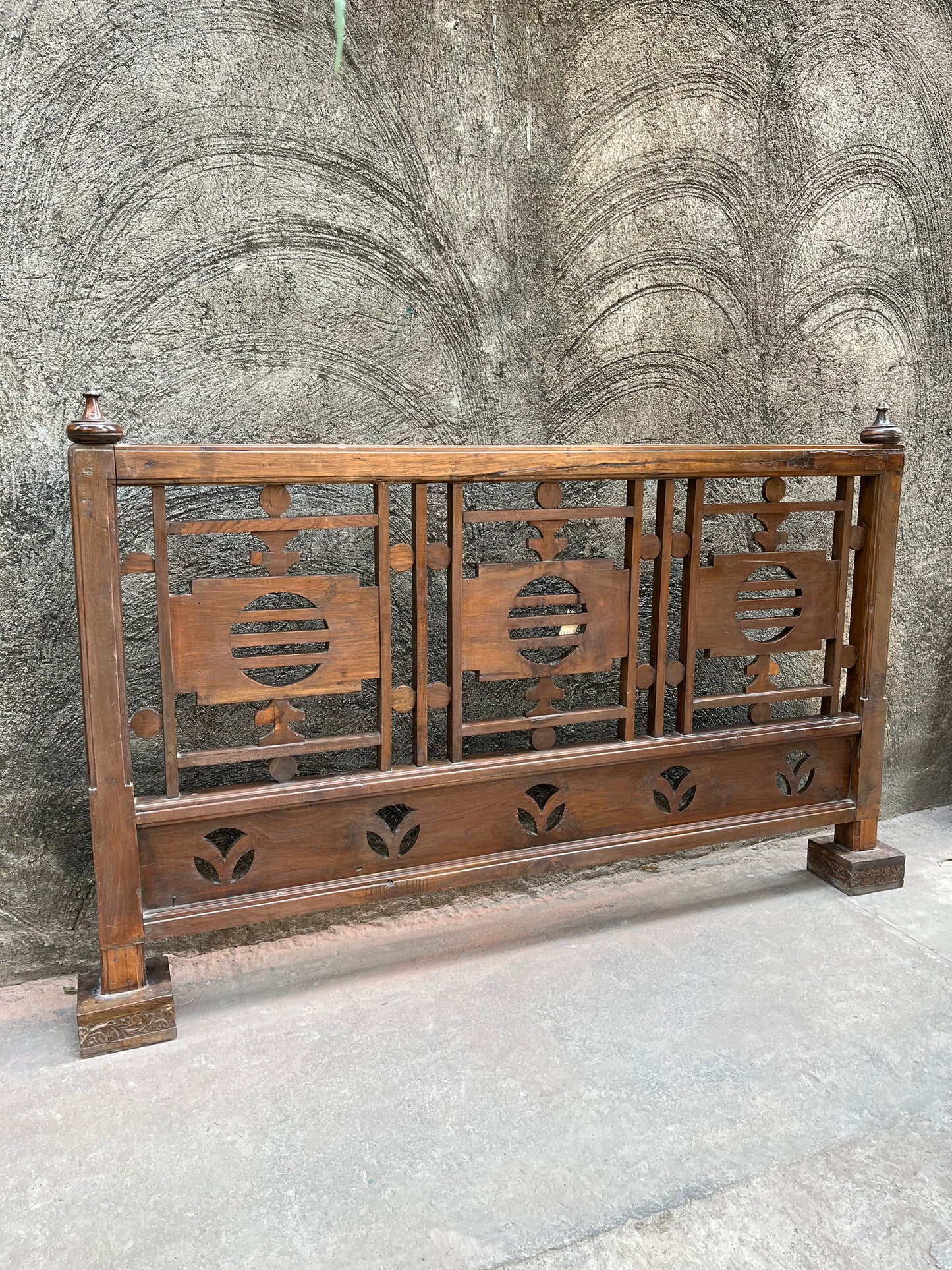 wooden Vintage Interior Decor Screen