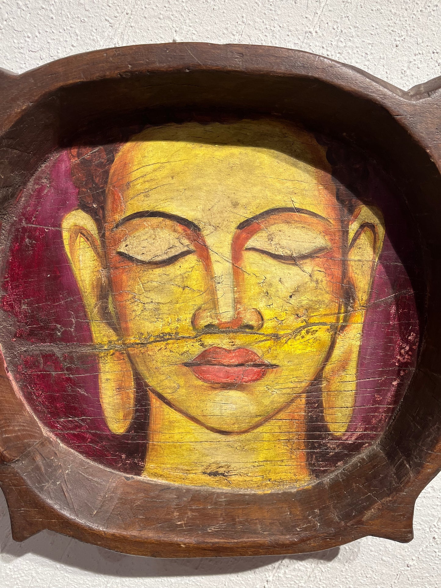 Hand Painted Budha wall Decor