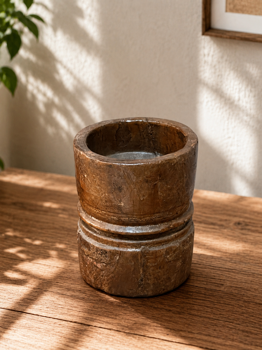 Old Round Candle Holder