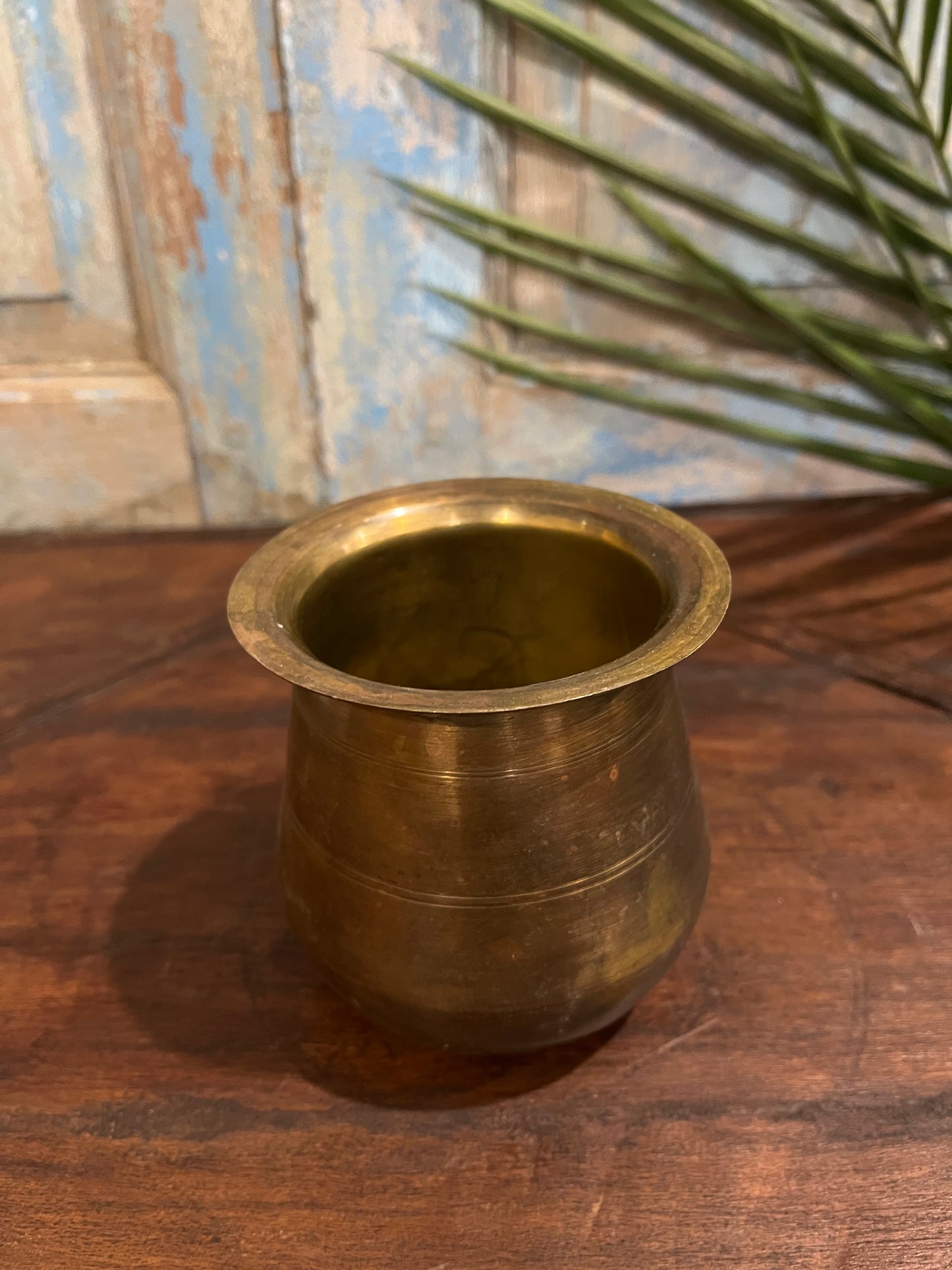 Brass Flower Pot