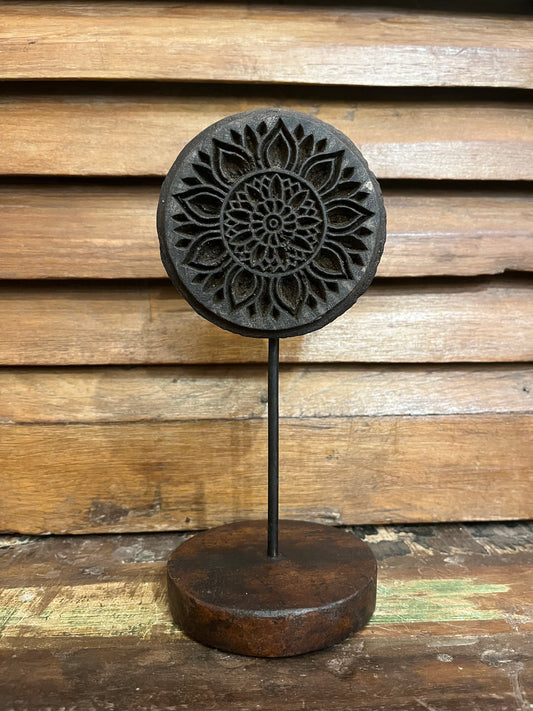 Old Printing Block Stand