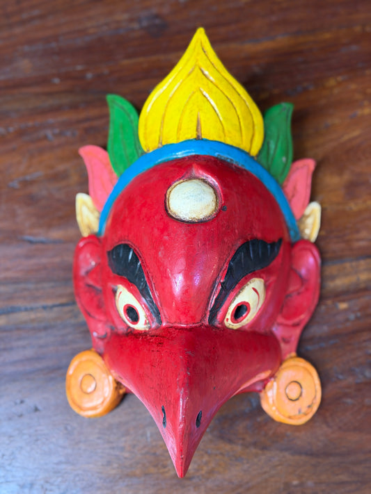 Garuda Hand Painted Mask