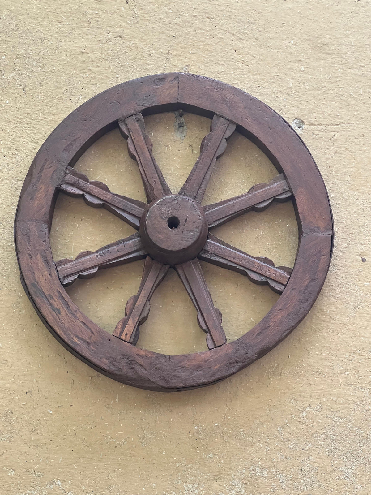 Wood Decorative Wall Wheel