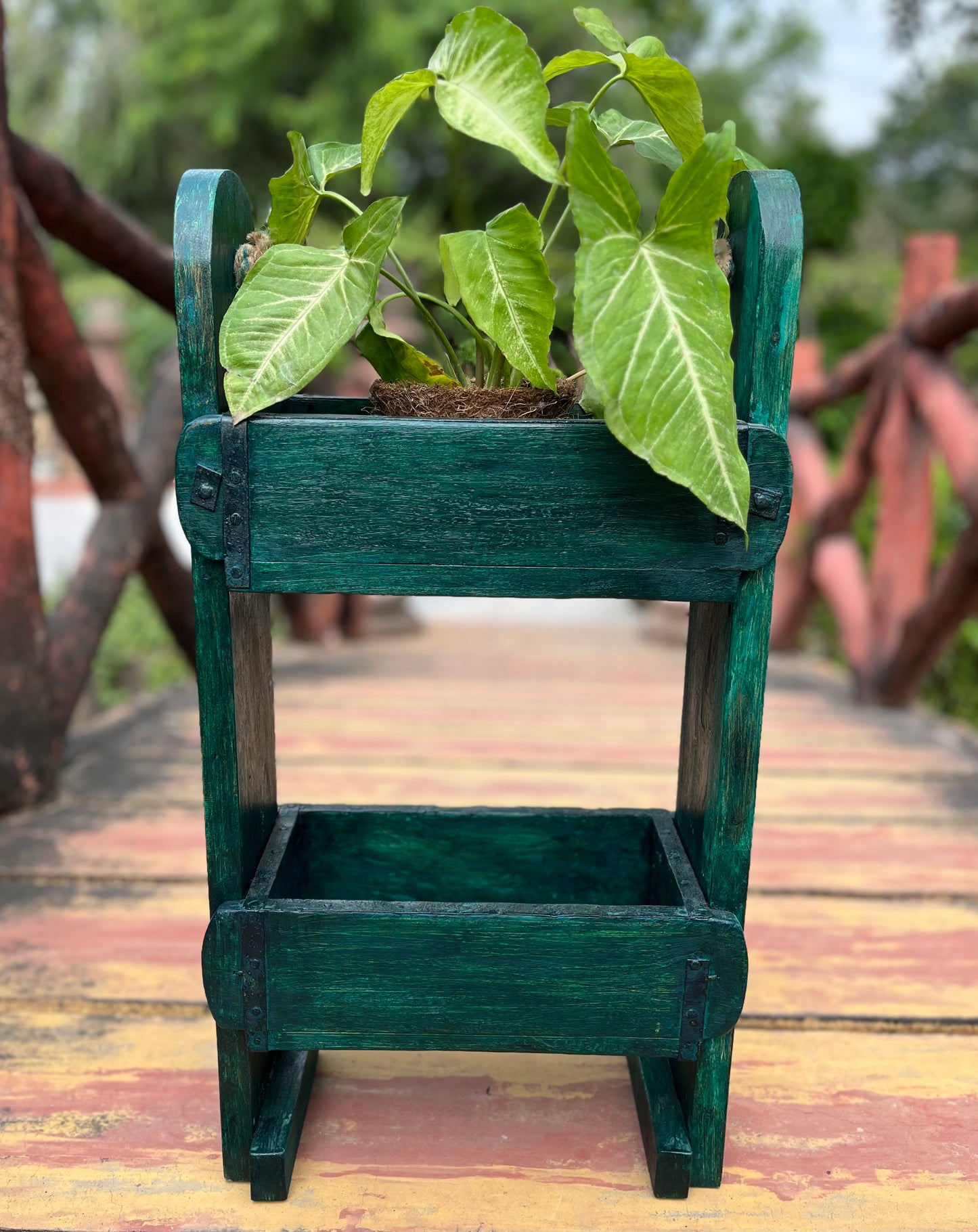 Hand Crafted Planter Stand