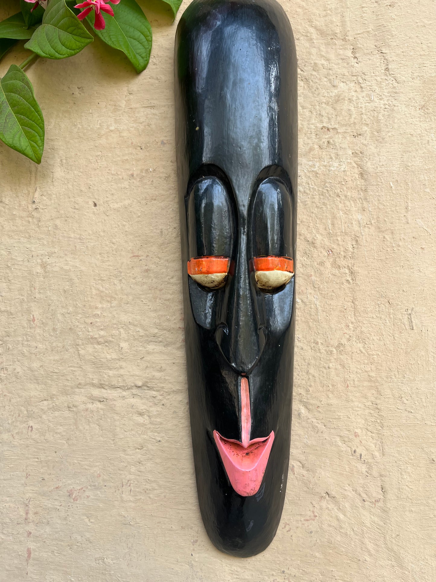 Wall Mask Hand Painted