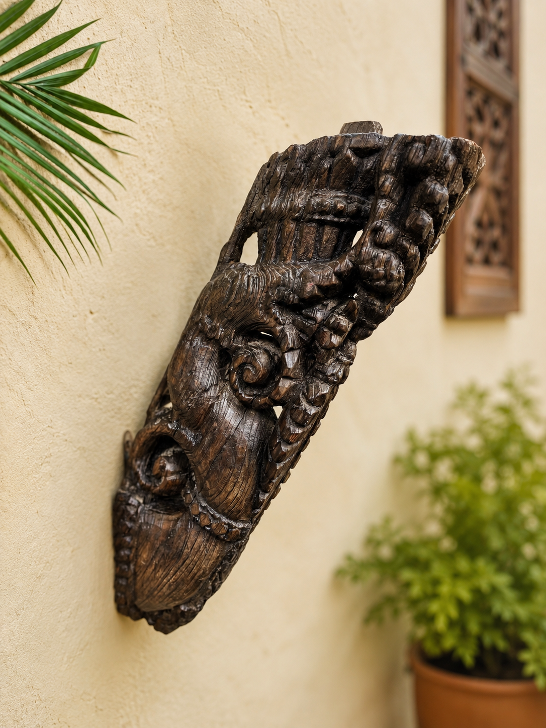 Vintage Carved Bracket