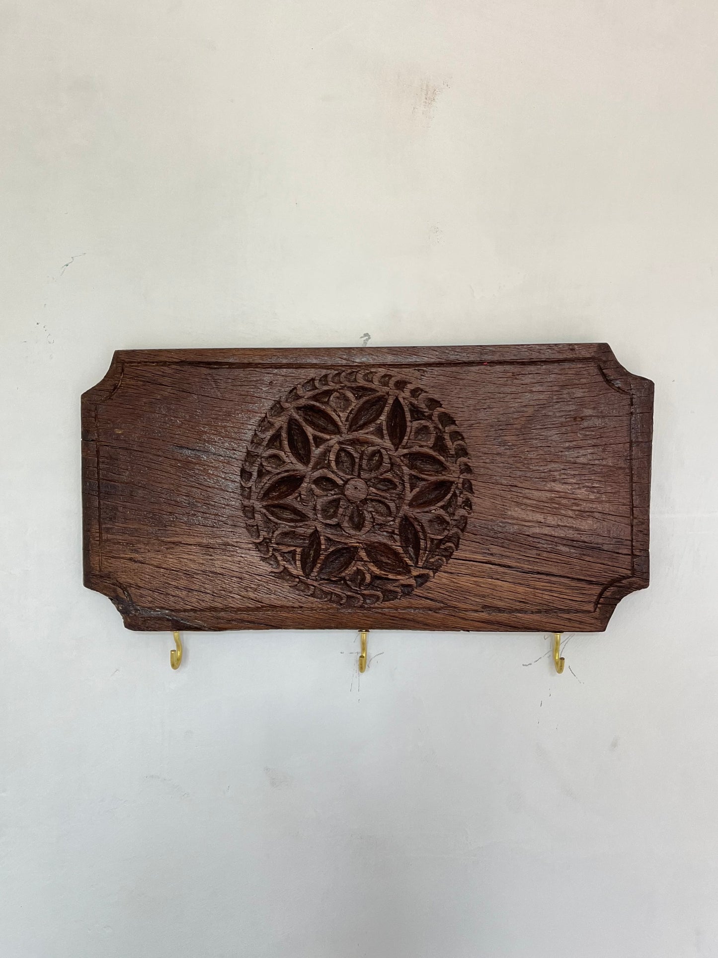 Old Wooden Ethnic Key Holder