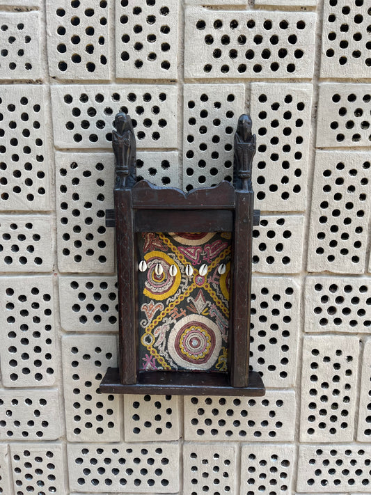 Vintage wooden Wall gujarati Patch Frame