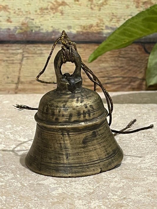 Vintage Brass Temple Bell