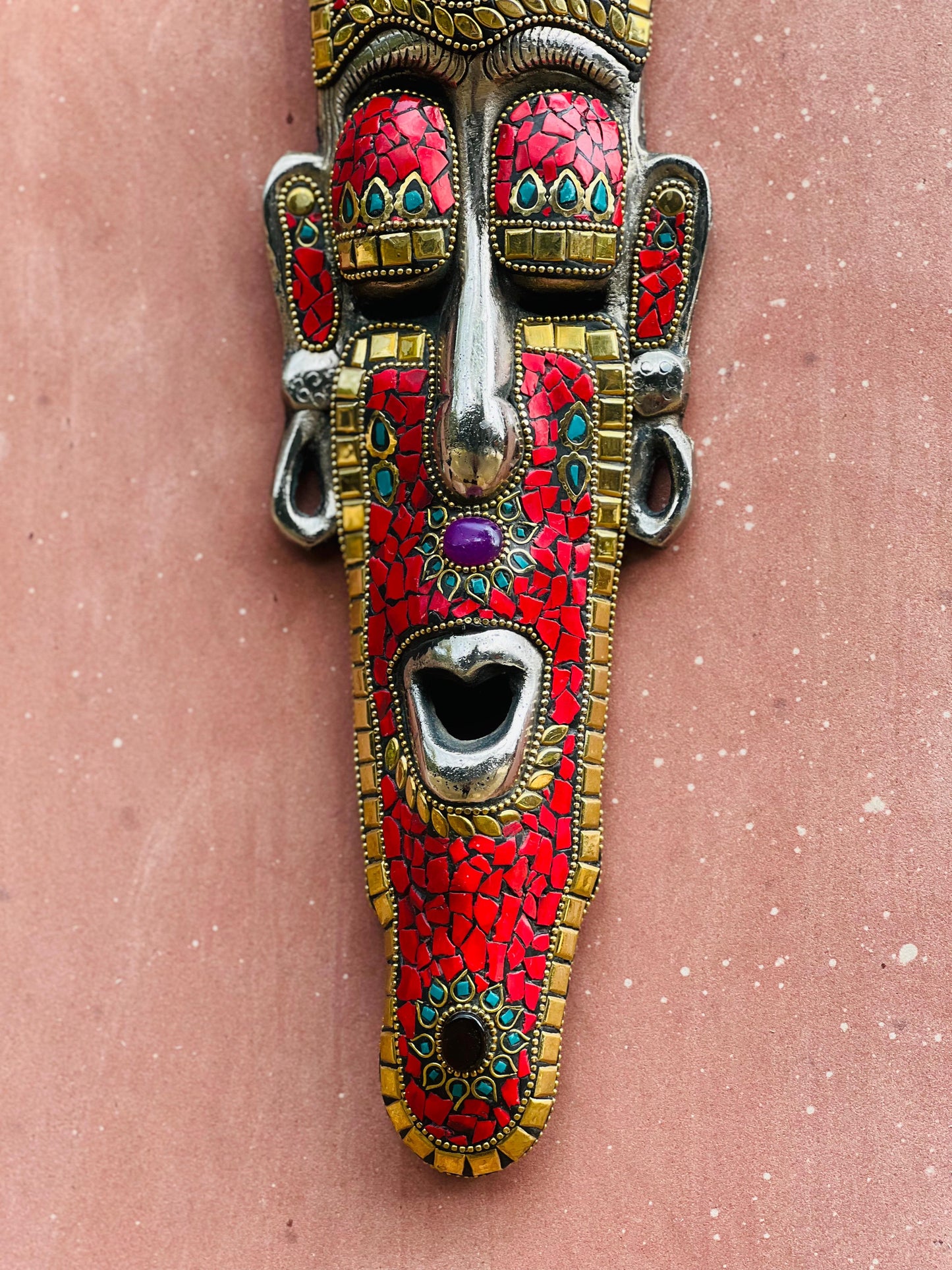 Tibetan Stone Long Mask