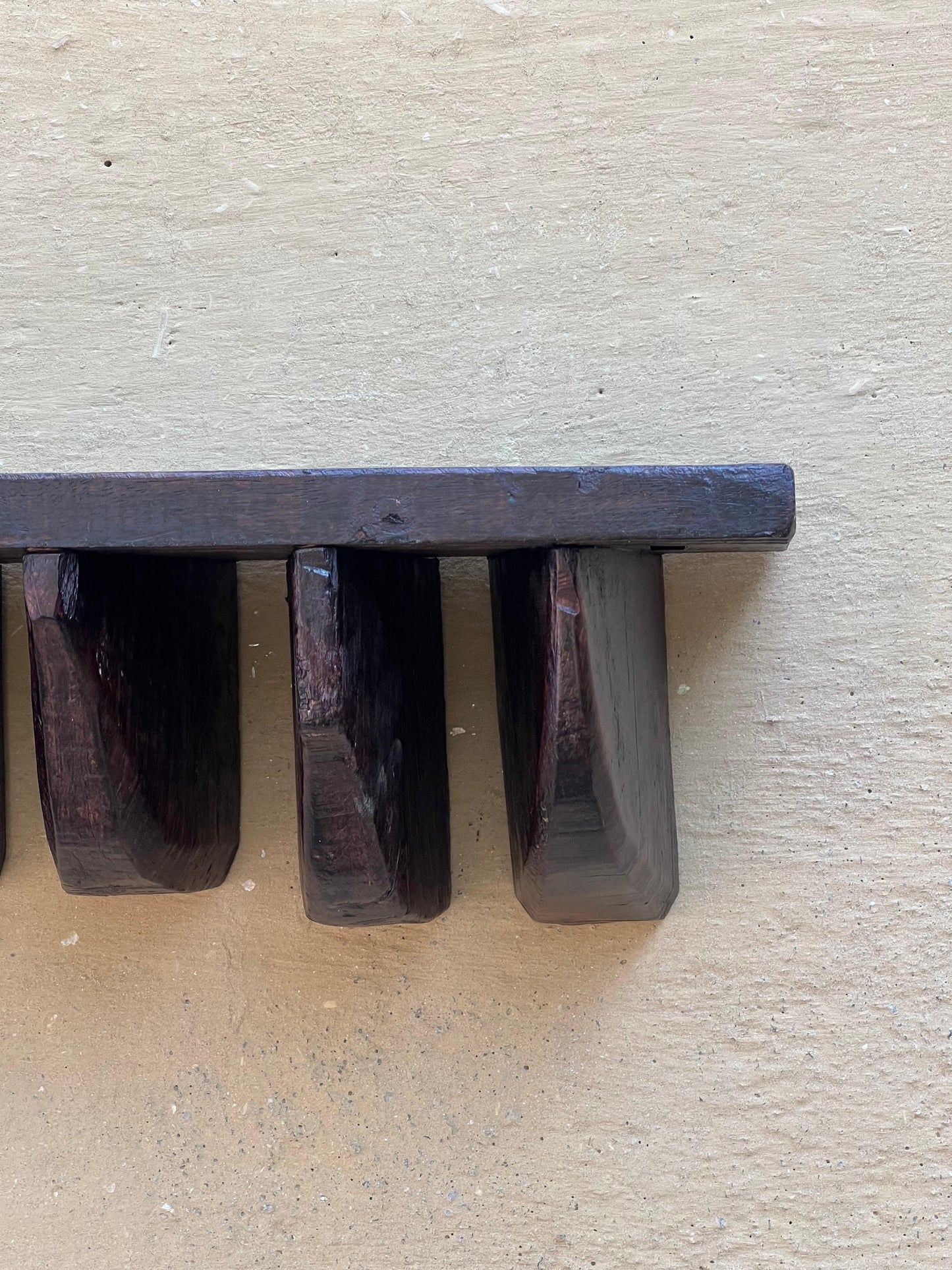 Wooden Shoe Wall Shelf ￼