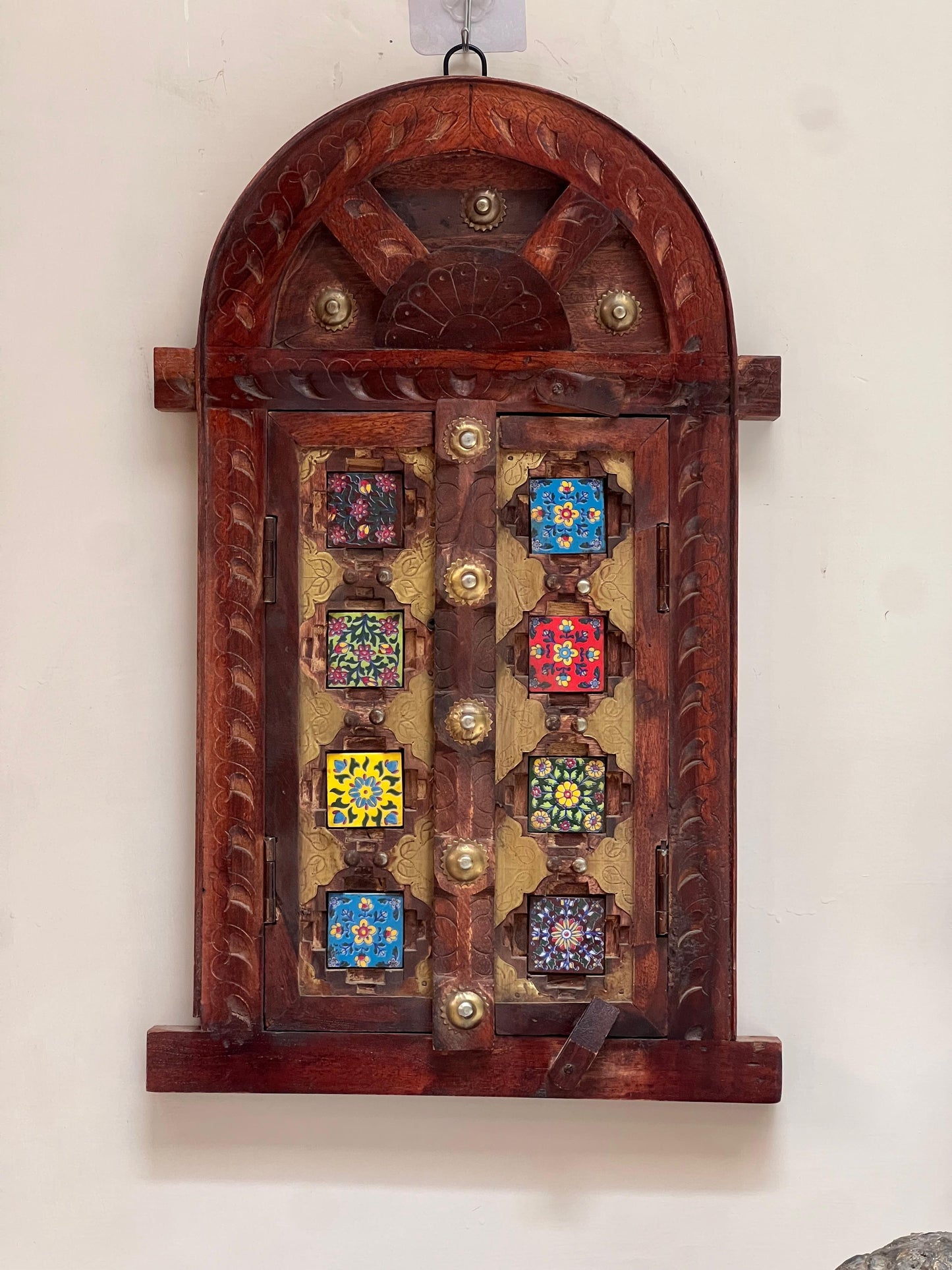 Wood Jharokha Window