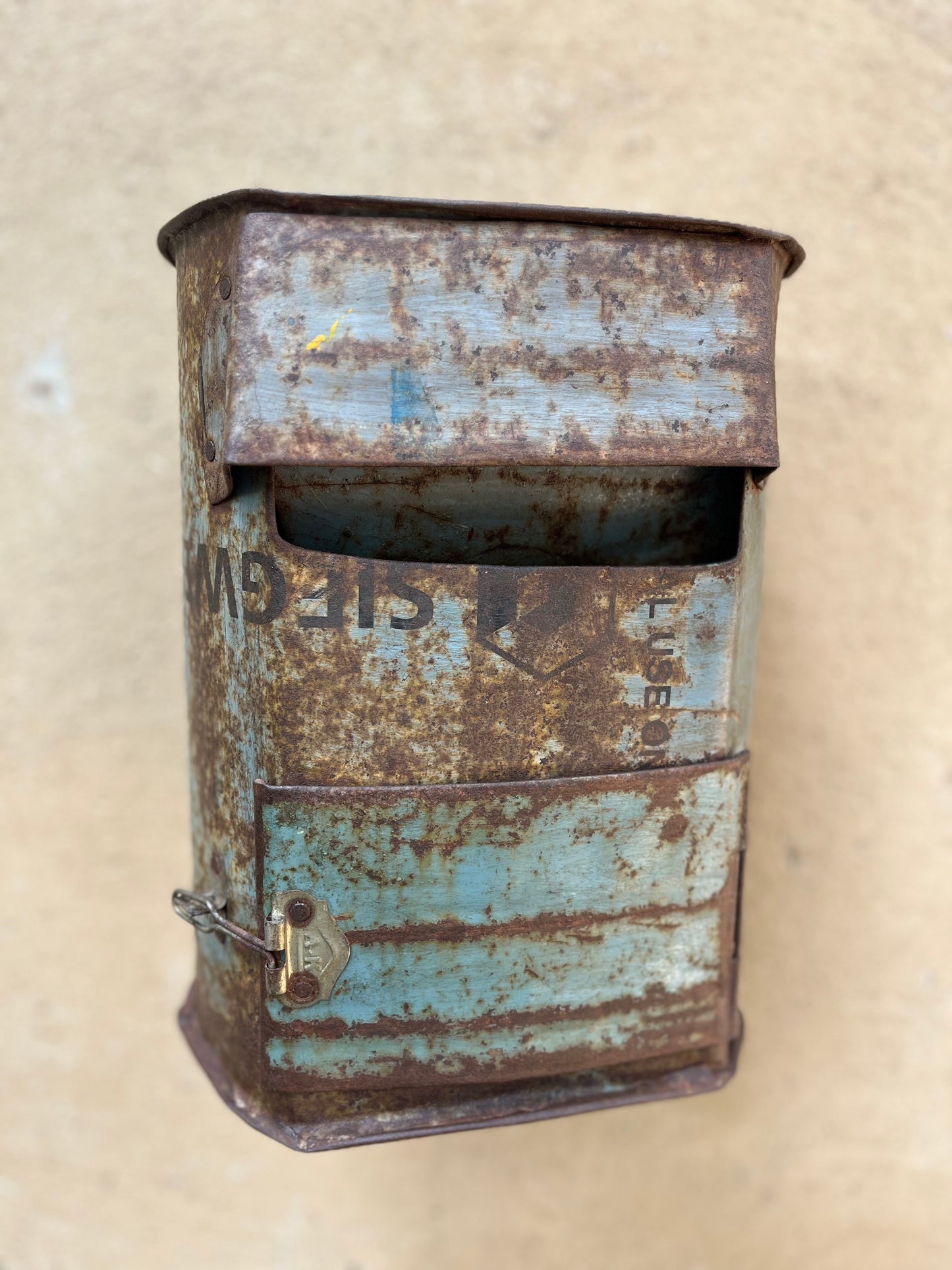 Vintage Iron Letter Box