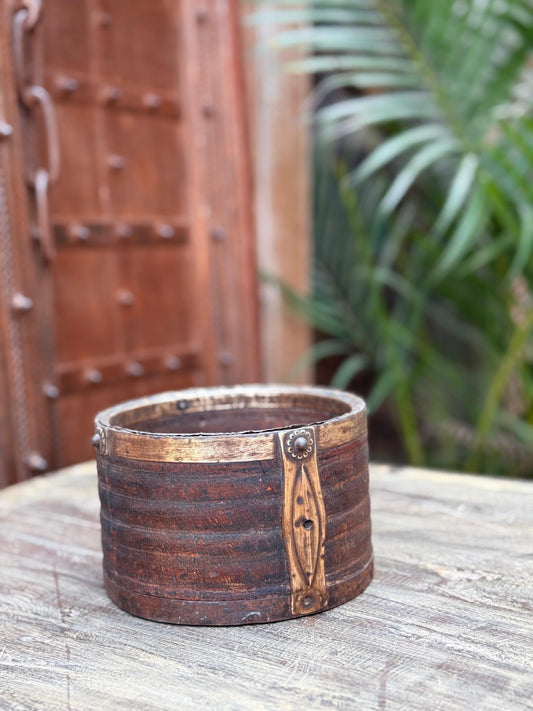 Brass Rice Measuring Planter