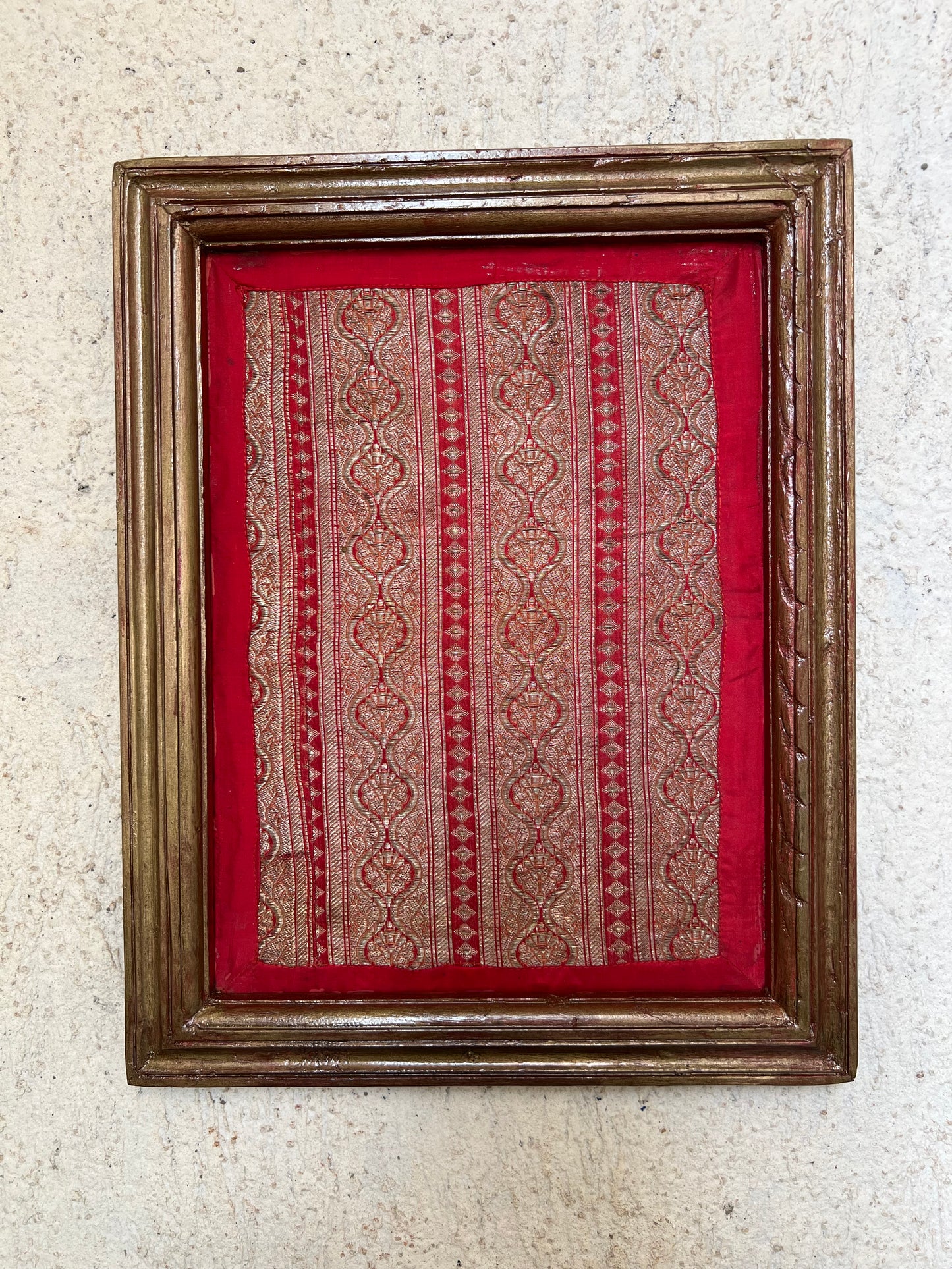 Old  Banrasi Saree Wall Frame