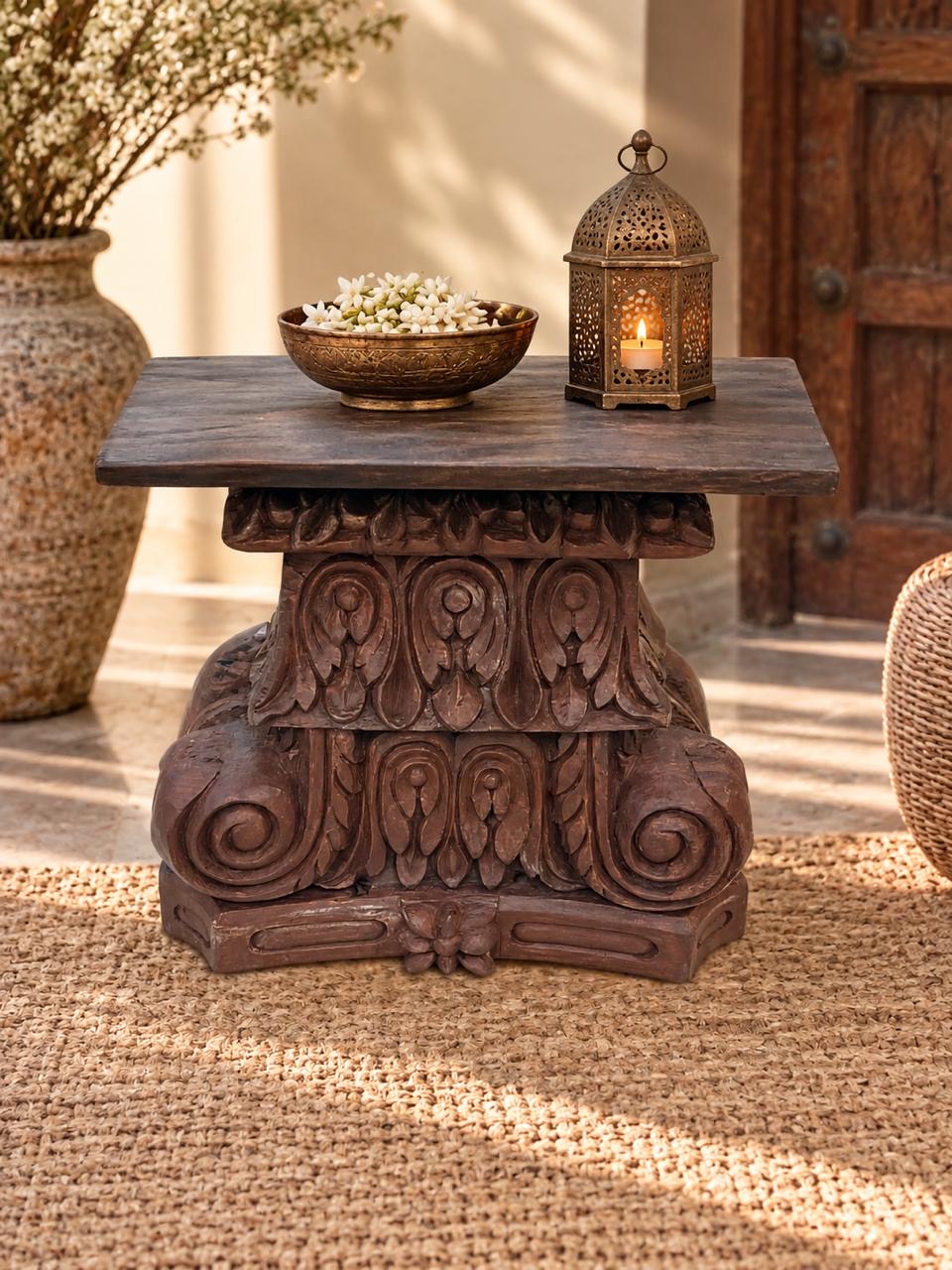 Wooden Carved Bracket ￼