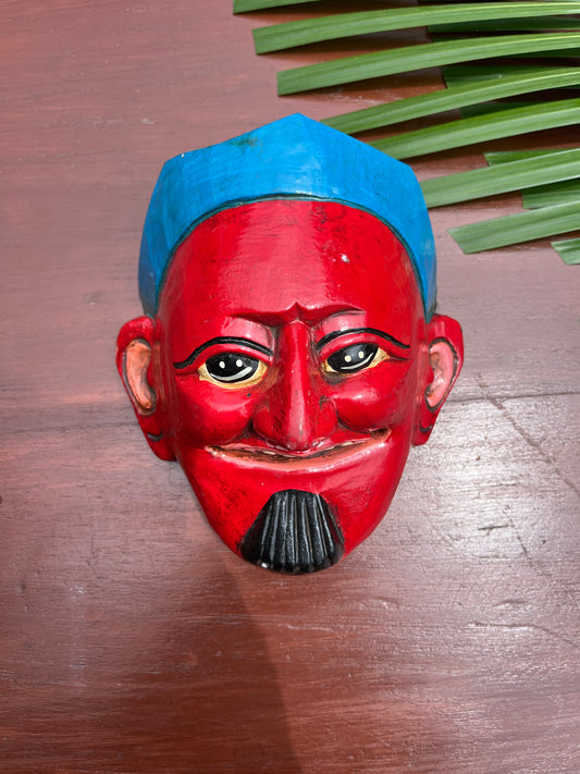 Wood Painted Mask