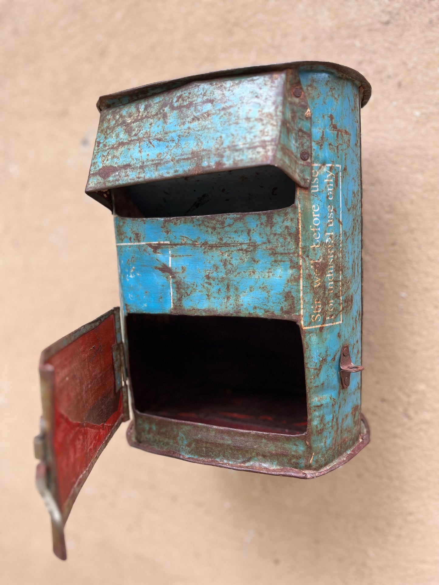 Vintage Iron Letter Box