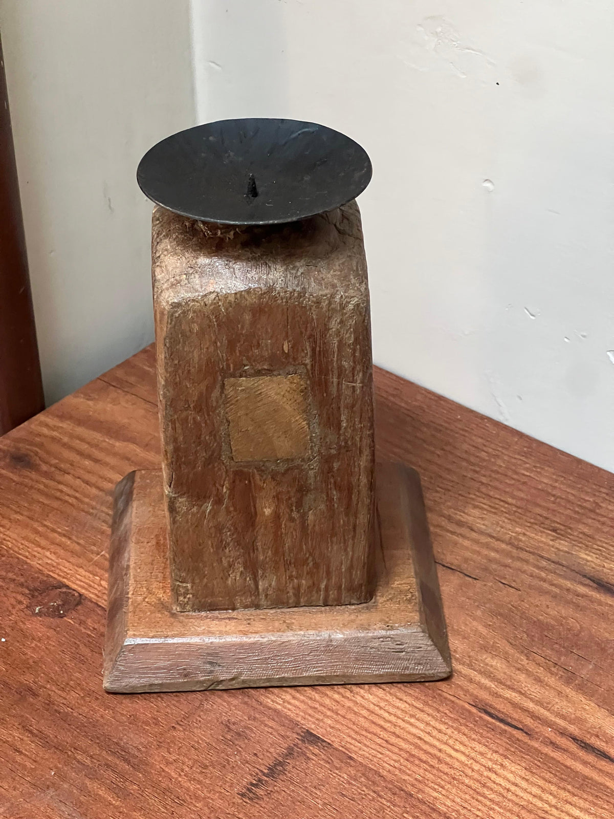 Wooden Candle Holder