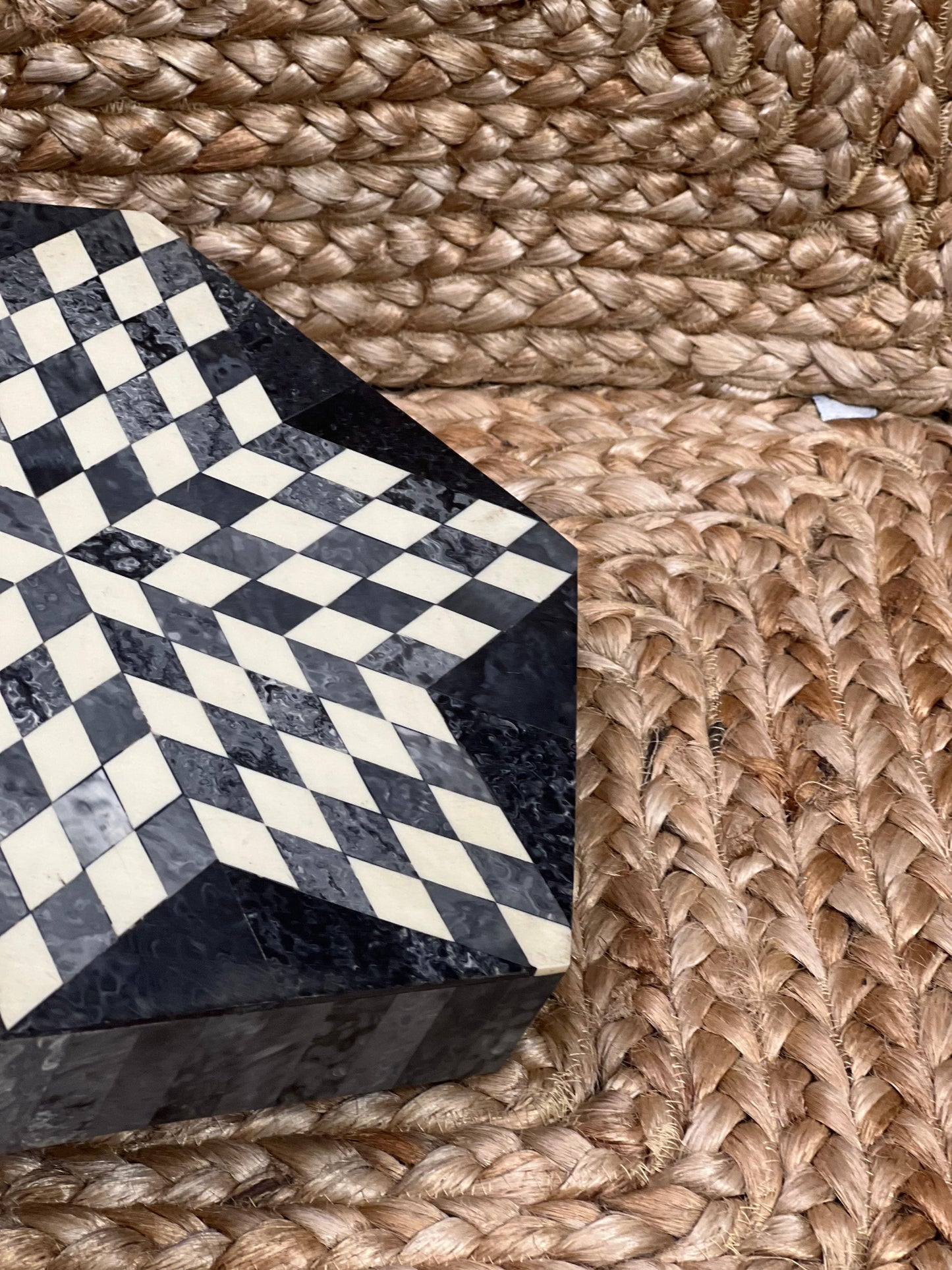 Star Design Bone Box