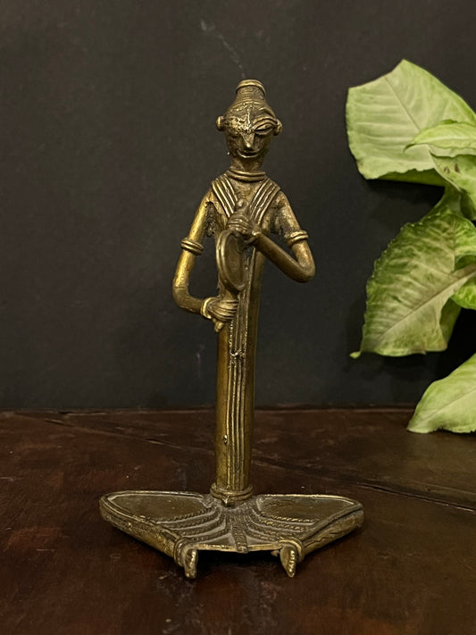 Brass Tribal Man