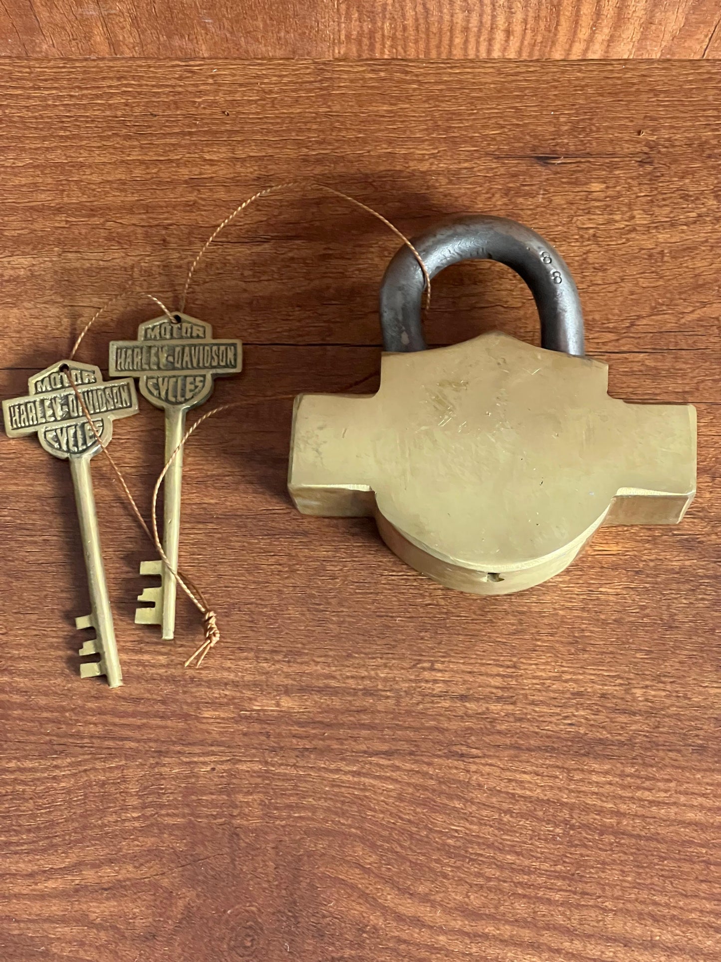 Vintage Brass Lock