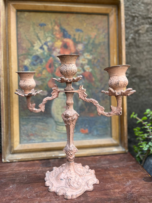 French Vintage Candle Stand