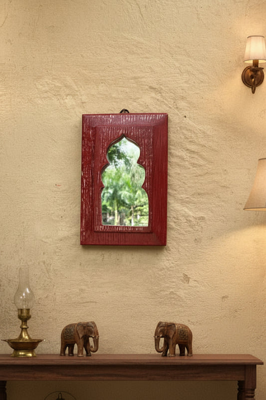 Arch Wood Mirror