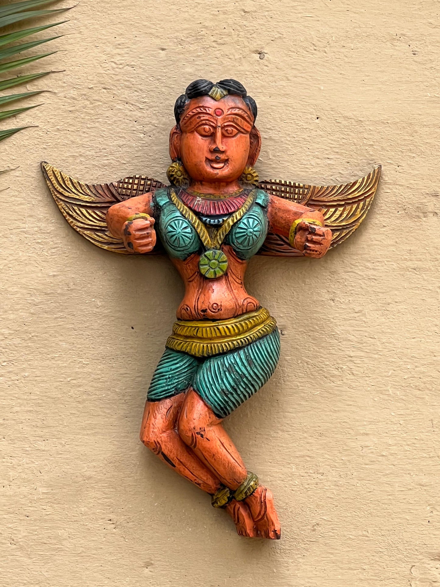 Wooden Angel Painted ￼