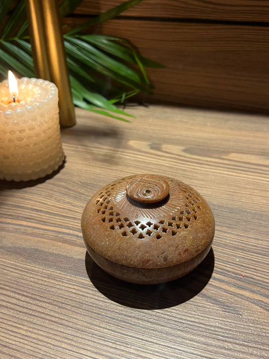 Sand Stone Dhoop Holder