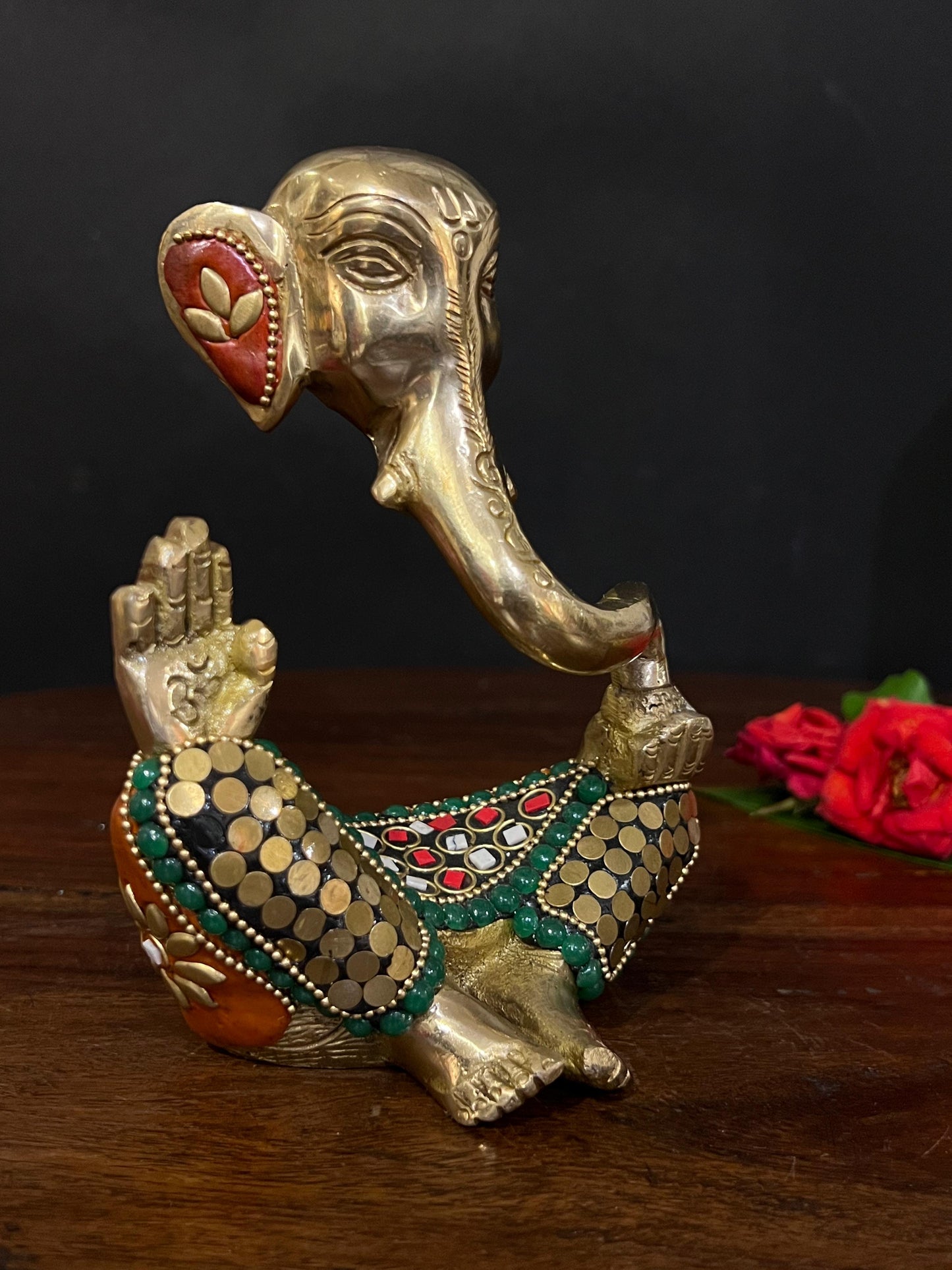 Modern Brass Ganesha