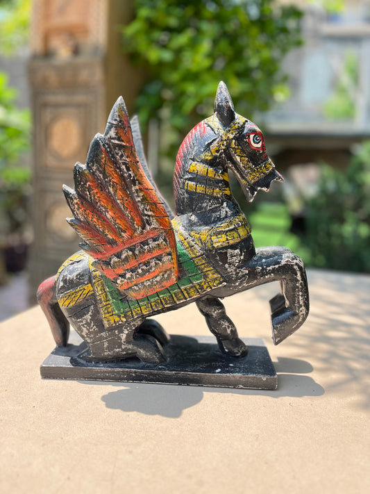 Wood Jumping Horse