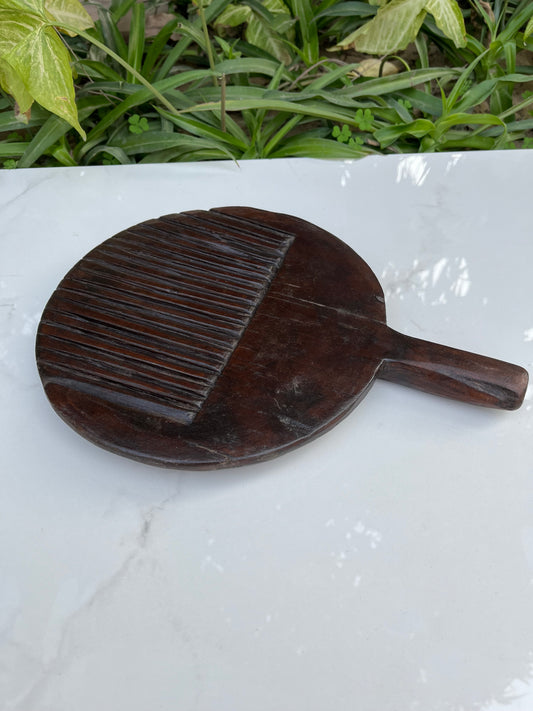 Vintage Wooden Strip Platter