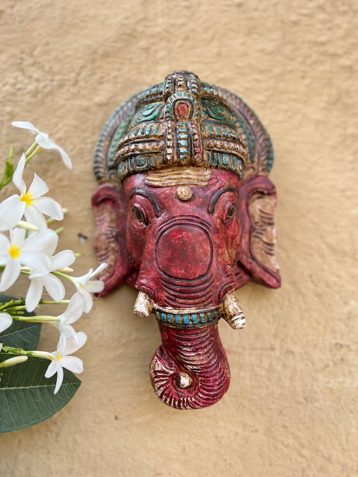 Wall Painted Ganesha