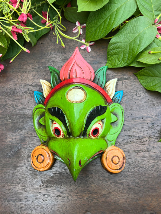 Garud Hand Painted Mask