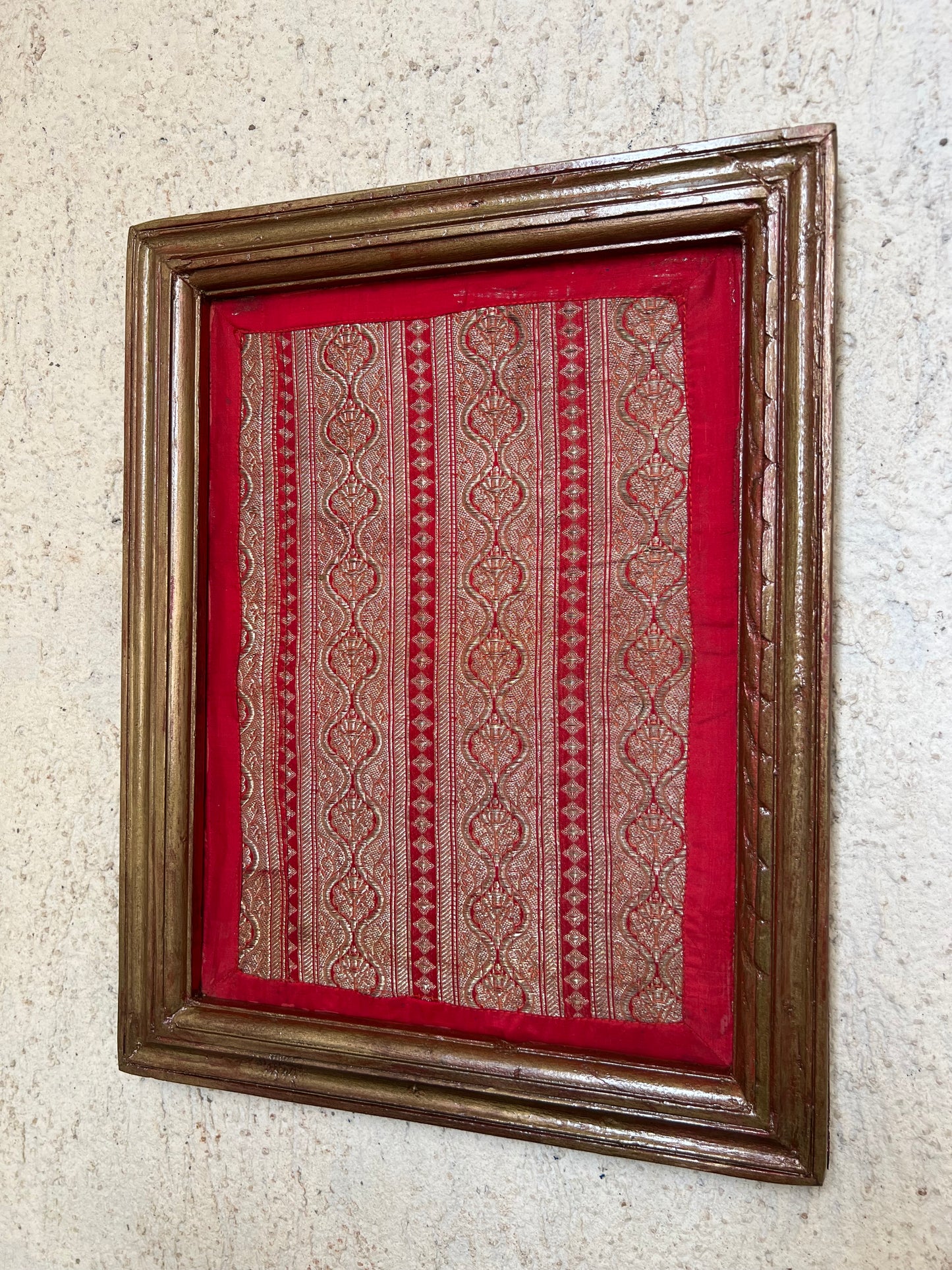 Old  Banrasi Saree Wall Frame