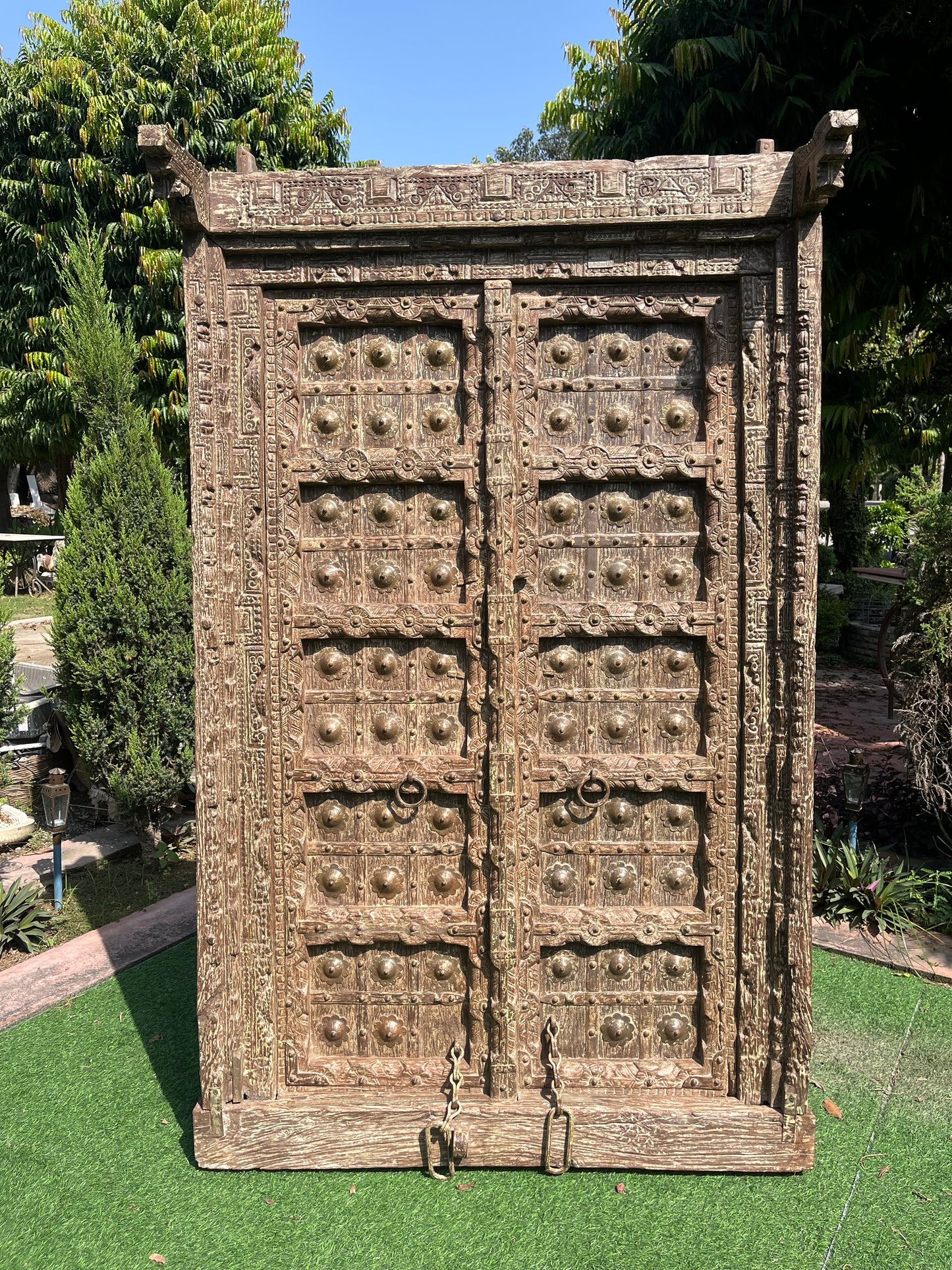 Vintage Hand Carved Door