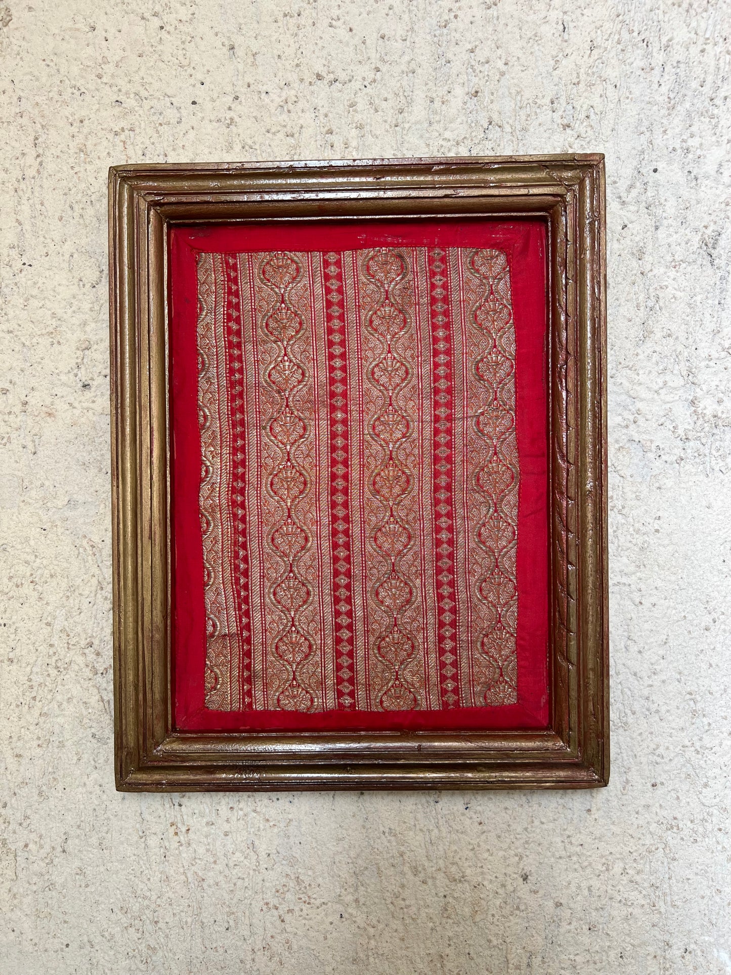 Old  Banrasi Saree Wall Frame