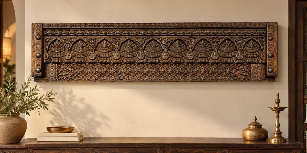 Wooden Carved Bracket ￼