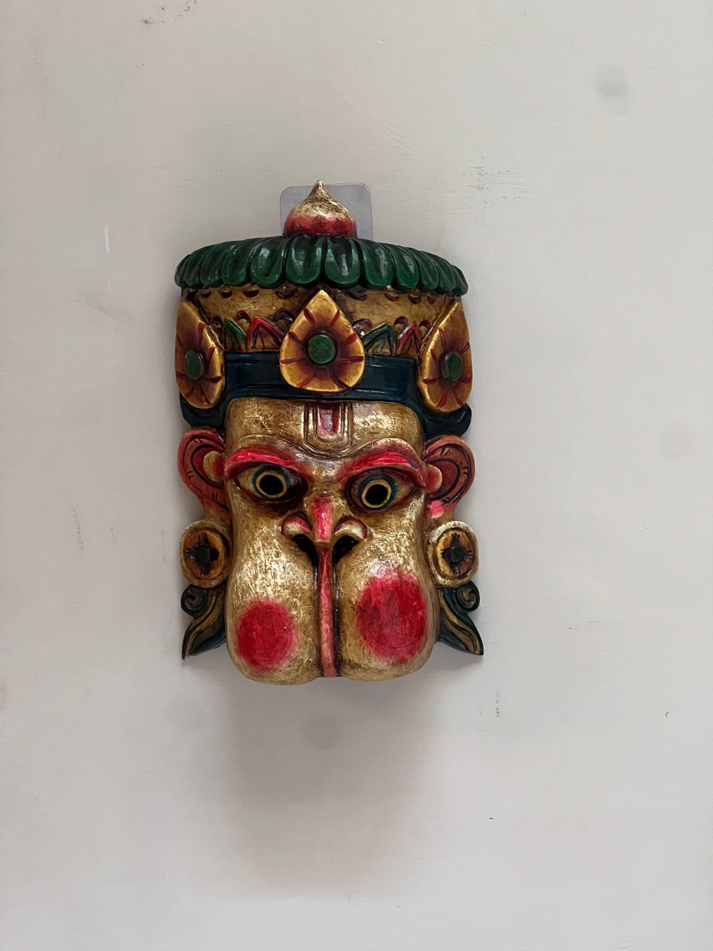 Wooden Printed Hanuman
