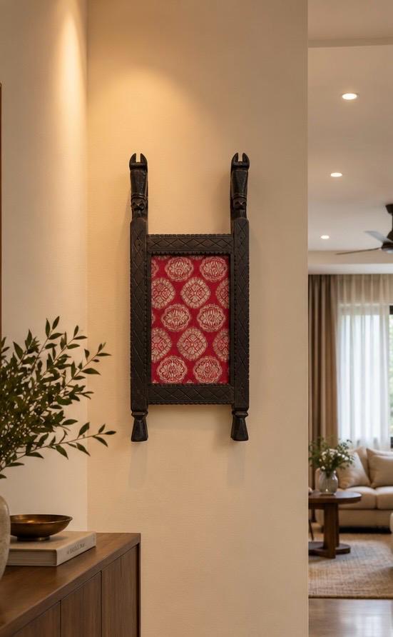 Vintage Frame Old Saree
