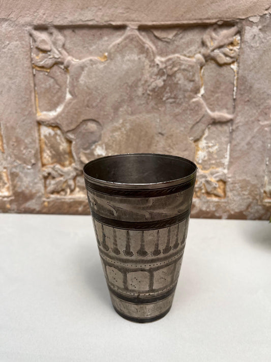 Brass Lassi Glass