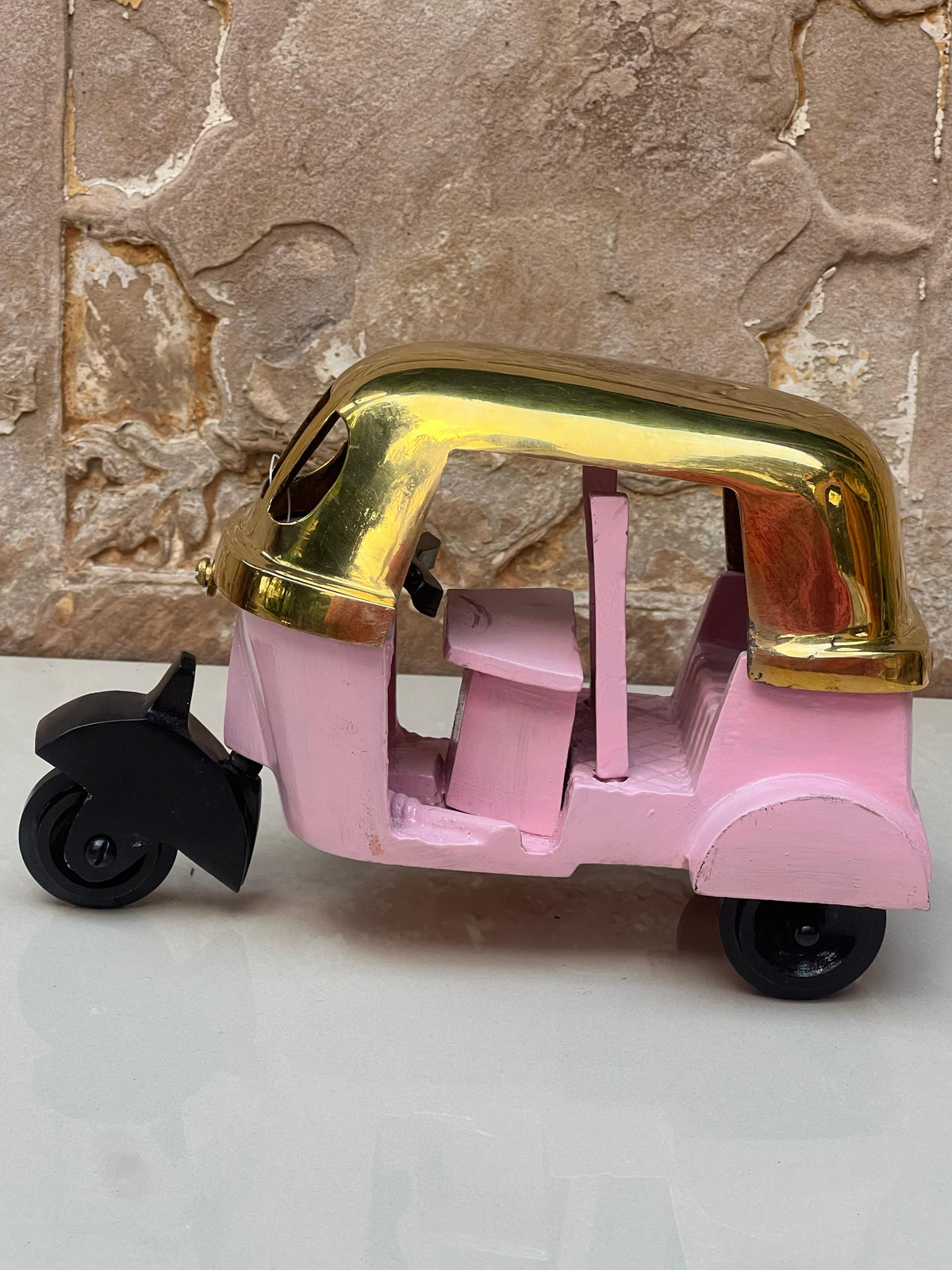 Pink Brass Decorative Auto