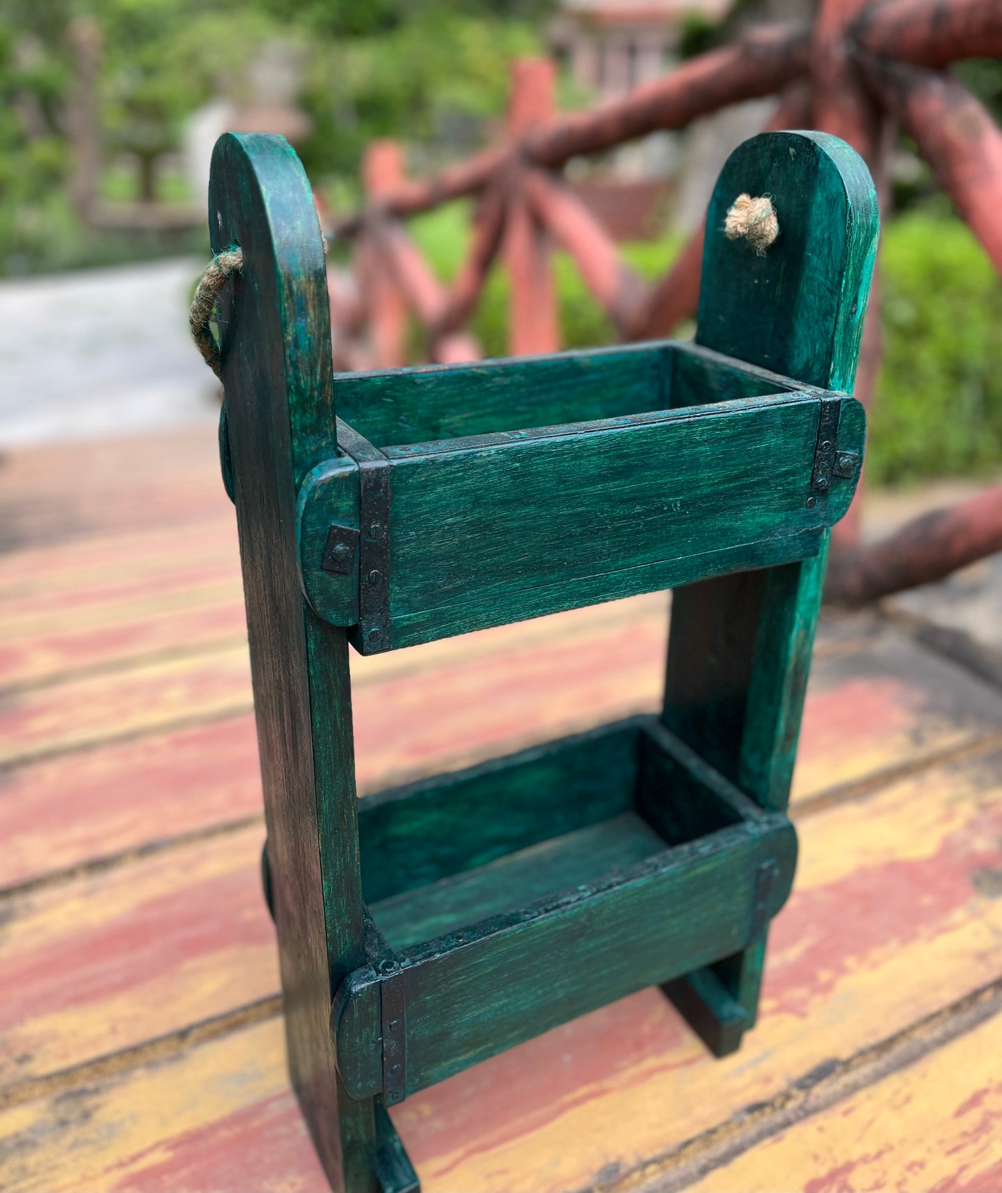 Hand Crafted Planter Stand