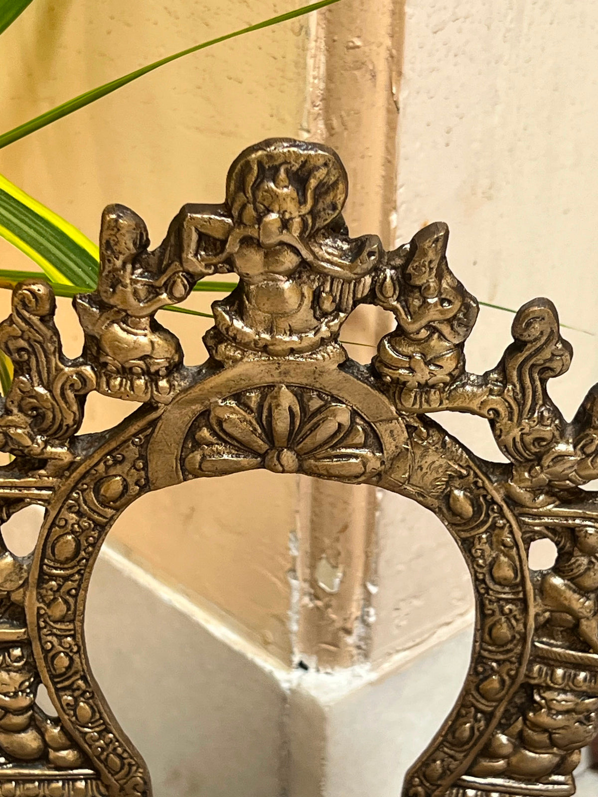 Wooden Brass Temple