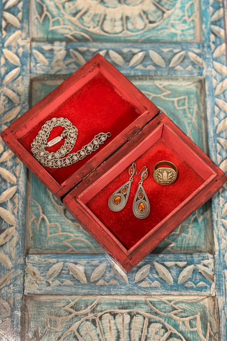 Wooden Jewellery Box ￼